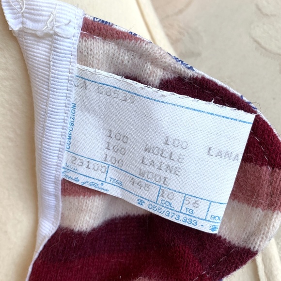 Vintage Conte of Florence ivory wool hat 56 - Picture 10 of 11